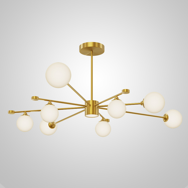 Потолочная люстра LEAGUE L9 Gold by ImperiumLoft