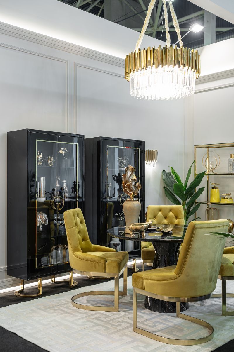 Люстра с кристаллами (золото) Garda Decor 62GDM-81008-800