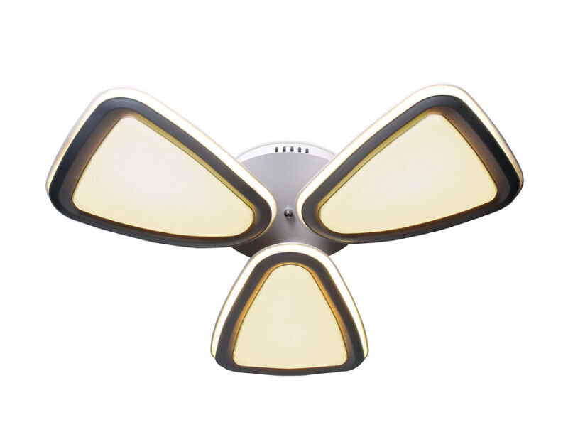 Накладной светильник Ambrella FG1010/3 WH/SL 204W D770