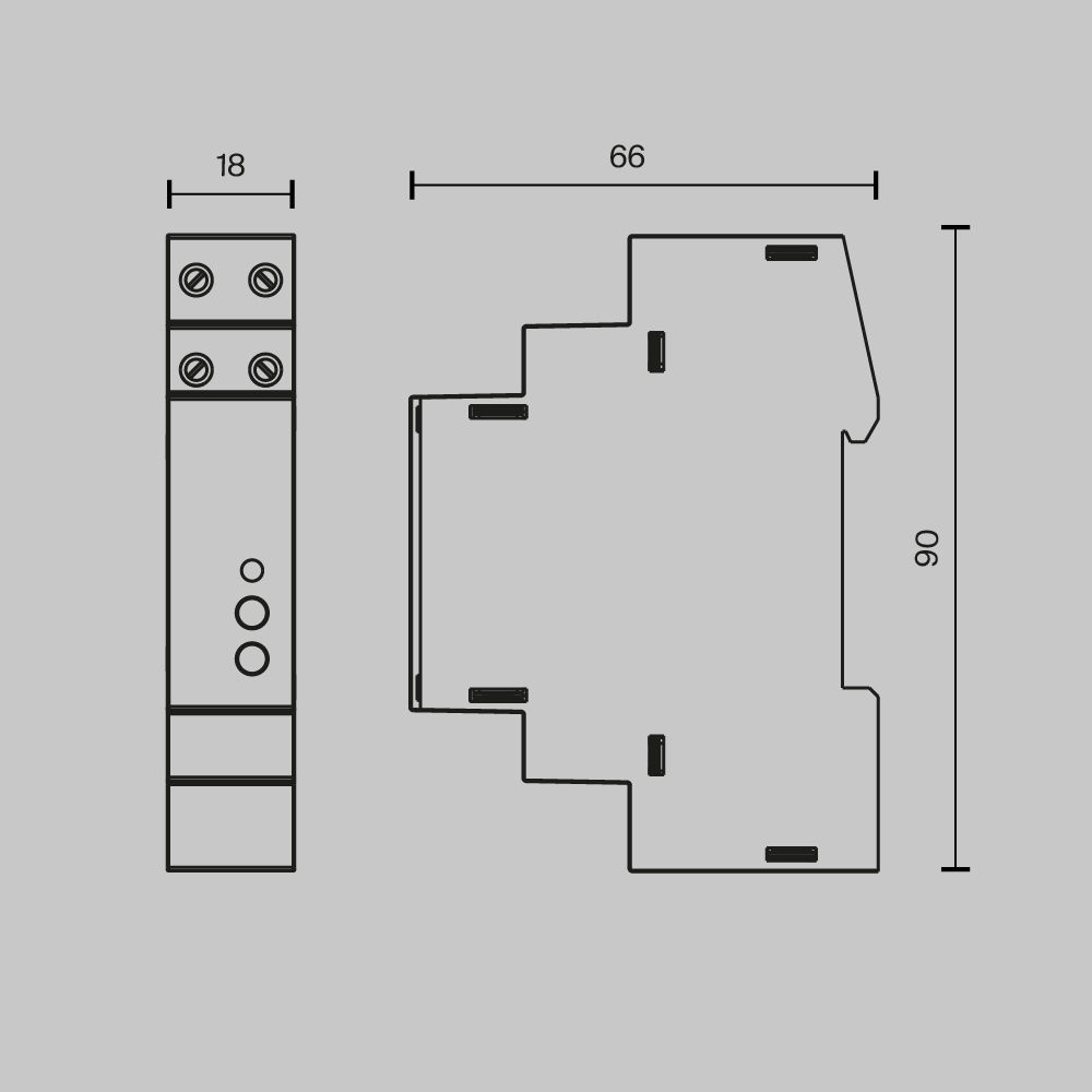 Диммер Lighting control 721018