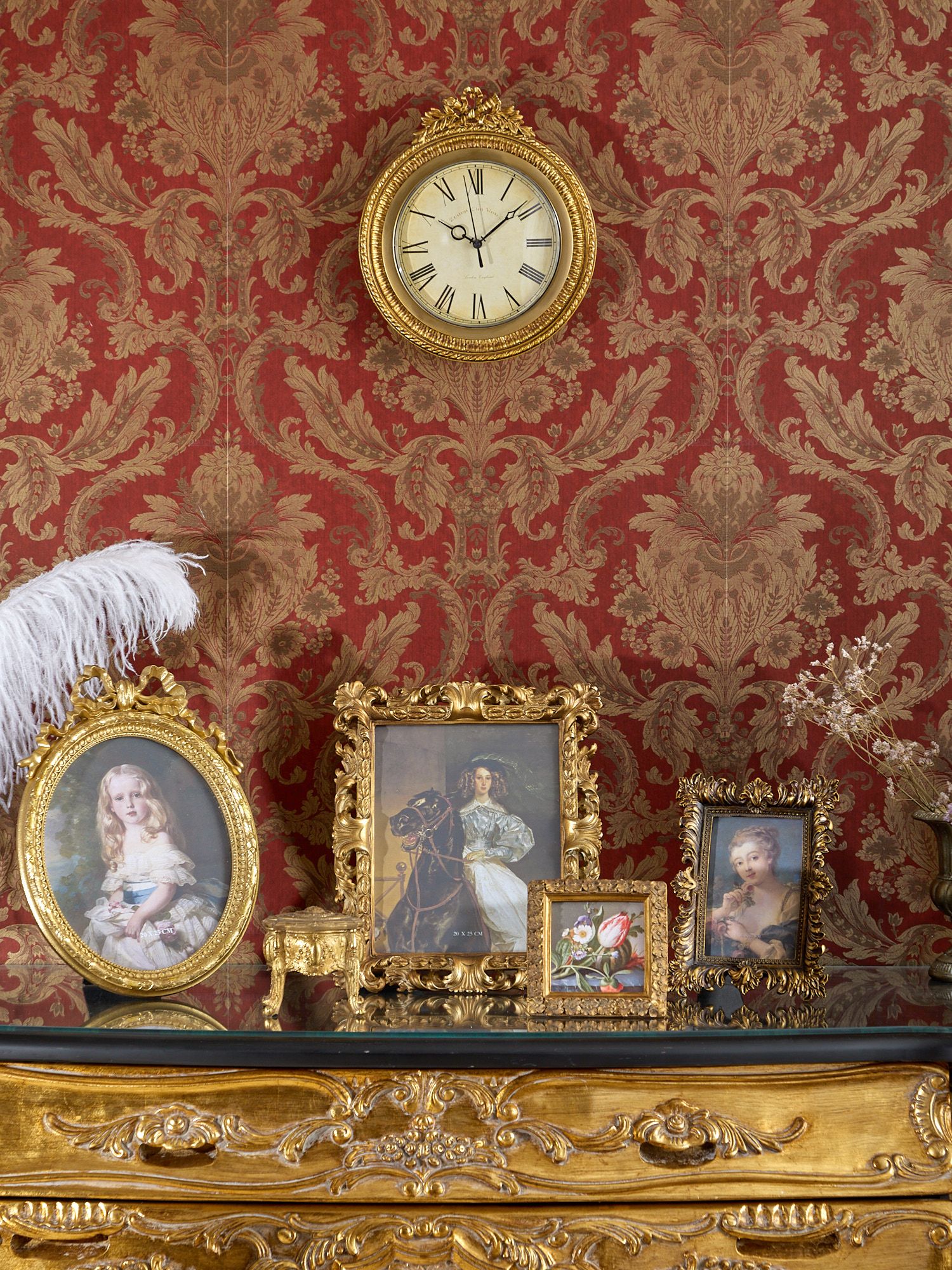 Часы настенные, под старину Glasar 28-741