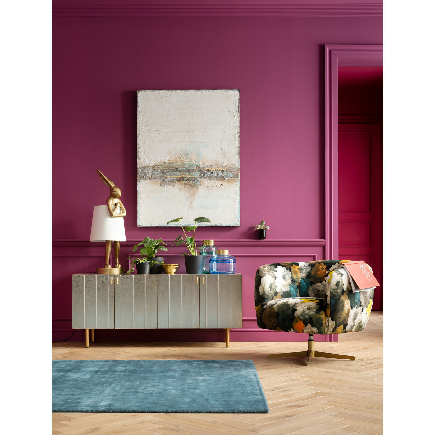 Кресло вращающееся Peony 84685 KARE