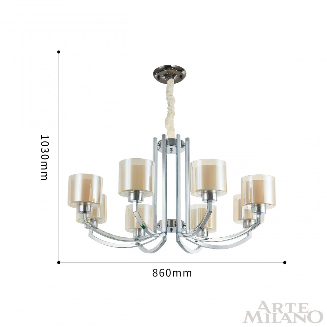 Люстра подвесная 277207/8 Ni Arte Milano