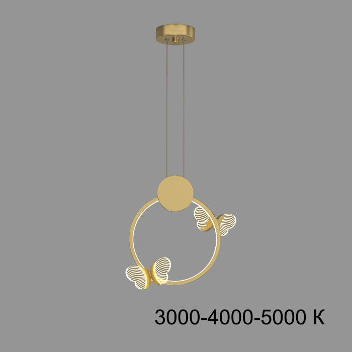 Подвесной светильник BABETTA GEOMETRY B Brass Трехцветный свет by ImperiumLoft