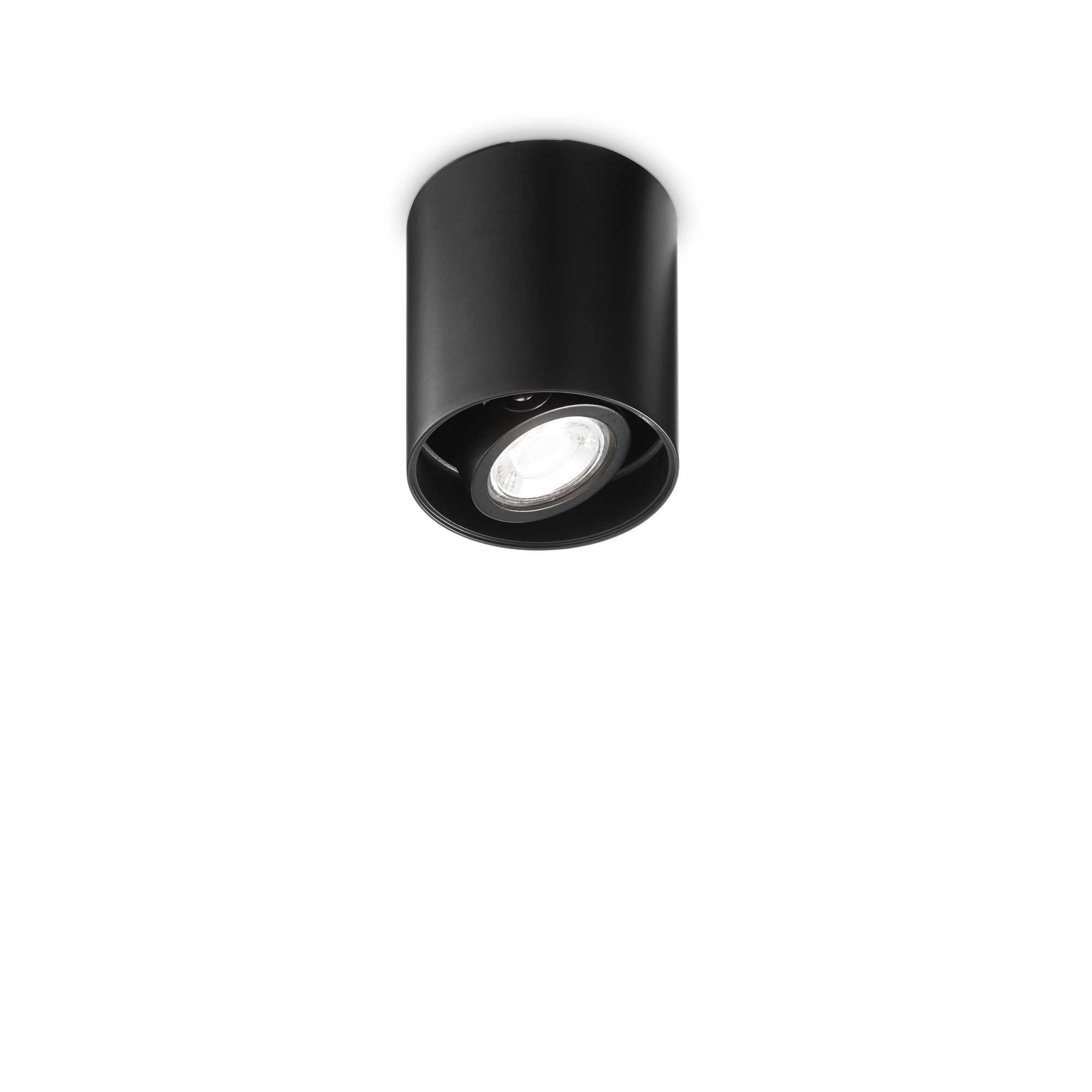 Потолочный светильник Ideal Lux MOOD PL1 D09 ROUND NERO 243924