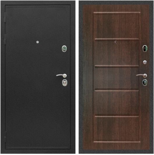 Дверь входная Graf Престиж Черный крокодил / МДФ 6 мм ФЛ-39 Венге