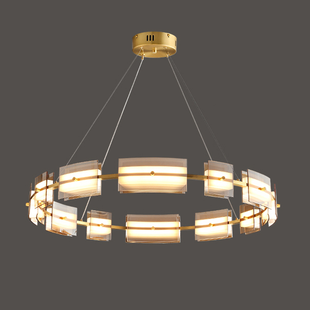 Подвесная люстра BRIAND D81 Brass by ImperiumLoft