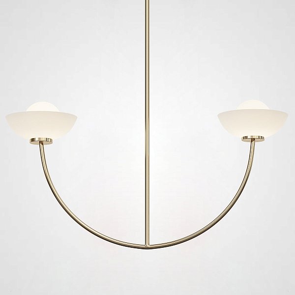 Потолочная люстра INELDA L2 Gold by ImperiumLoft
