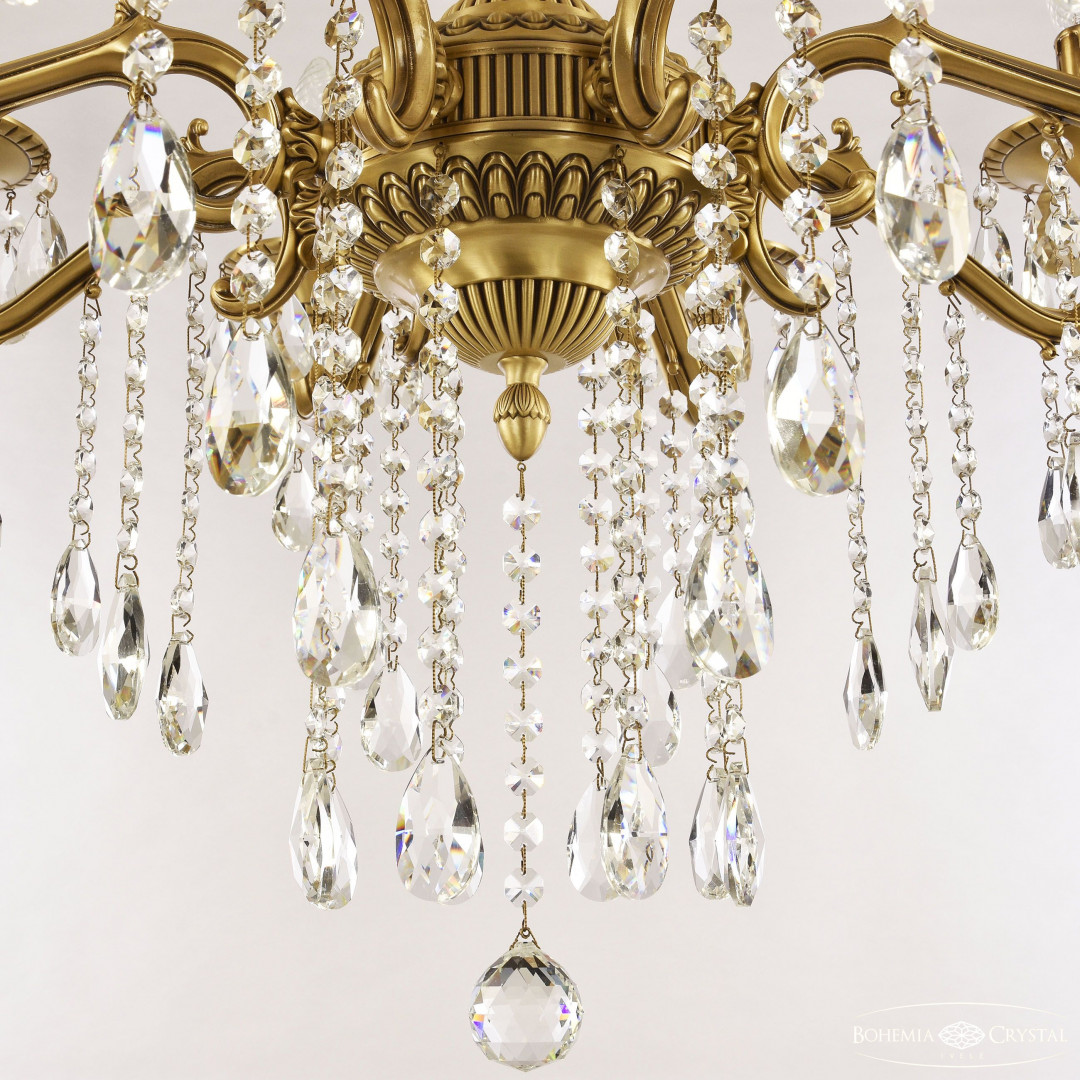 Люстра бронзовая с хрусталём 73102/8/210 B FP