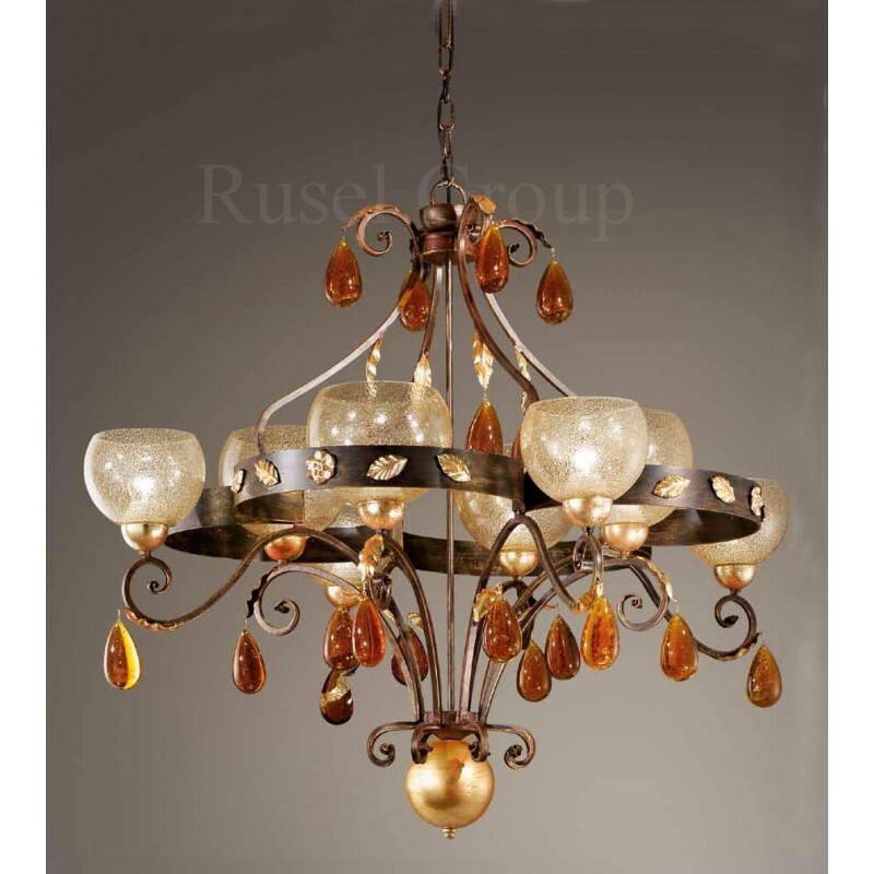 Люстра MM Lampadari AMBRA 6418/8