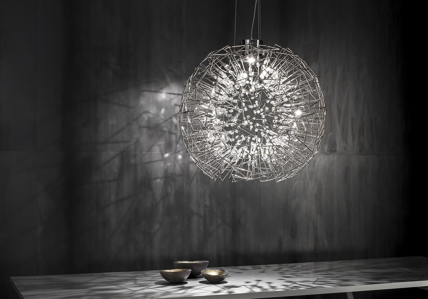 Подвесной светильник Terzani Core Sphere Nickel