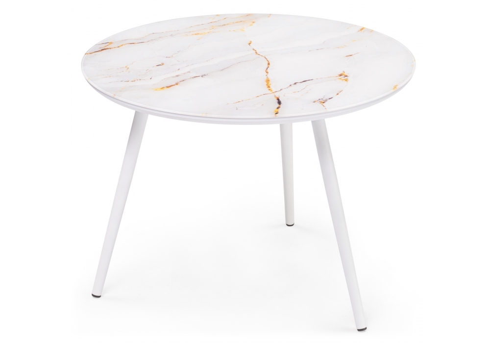 Журнальный стол Woodville Ватсония белый 500010