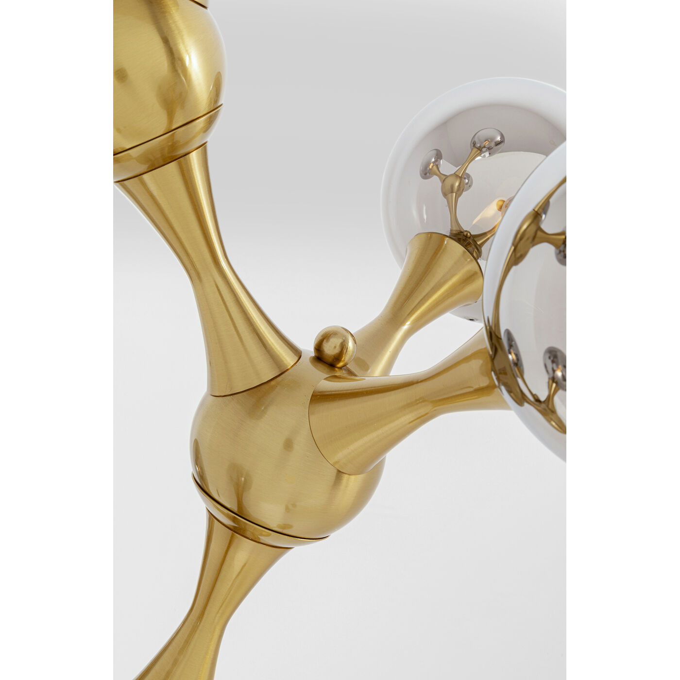 Светильник напольный Atomic Balls Brass 174cm KARE 56677