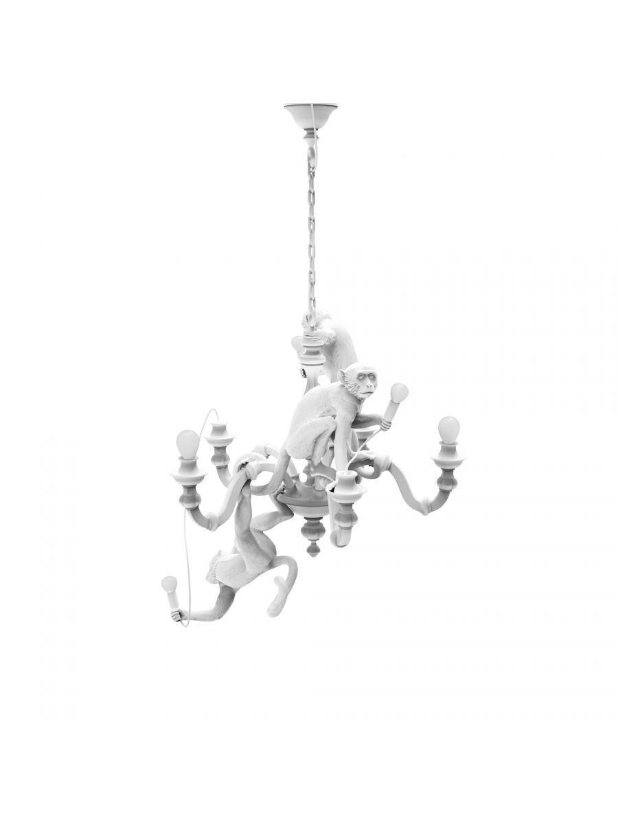 Люстра Seletti Monkey White 14865