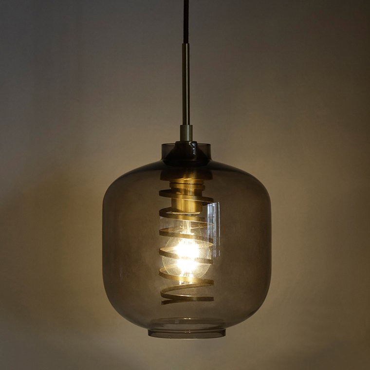 Подвесной светильник SCREW SMOKY by ImperiumLoft