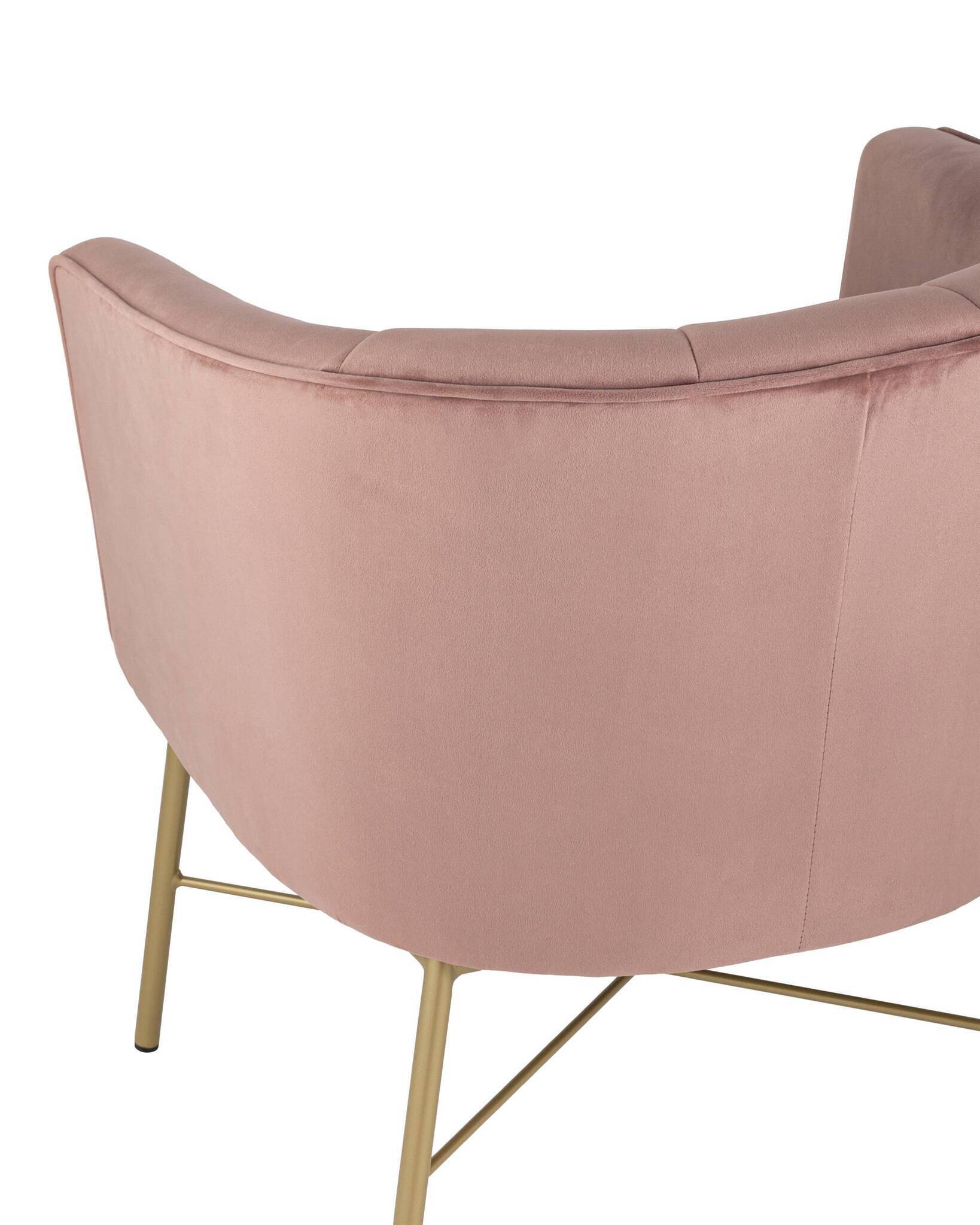 Кресло Шале велюр розовый Stool Group