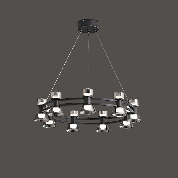 Подвесная люстра BLASIUS D63 Black by ImperiumLoft