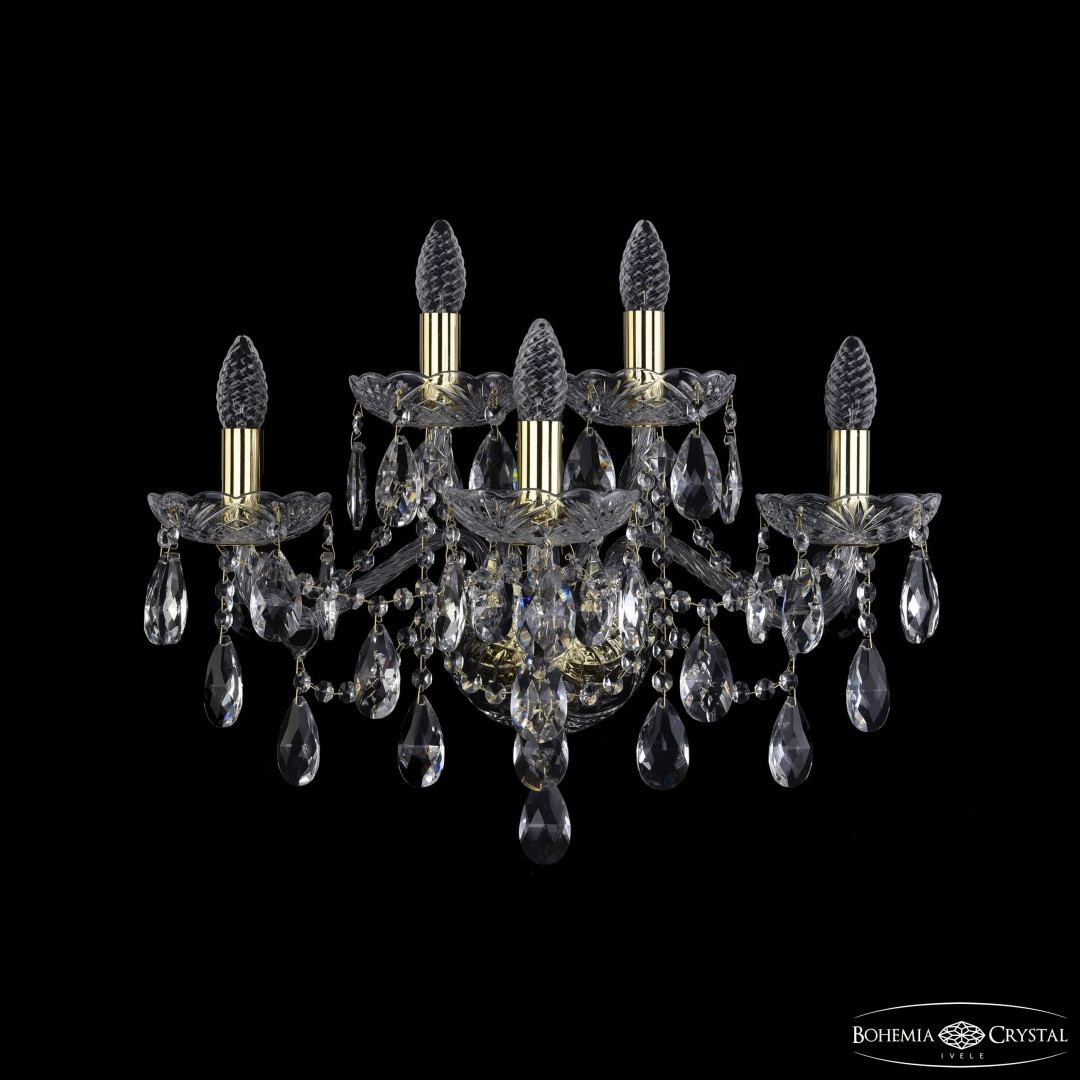 Бра хрустальные 1415B/3+2/200/XL G