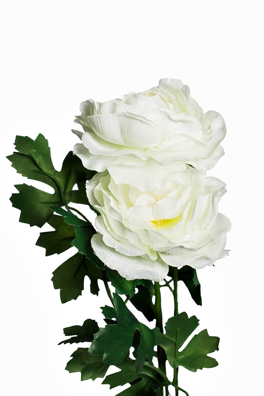 Пион белый Garda Decor 8J-13GS004-2