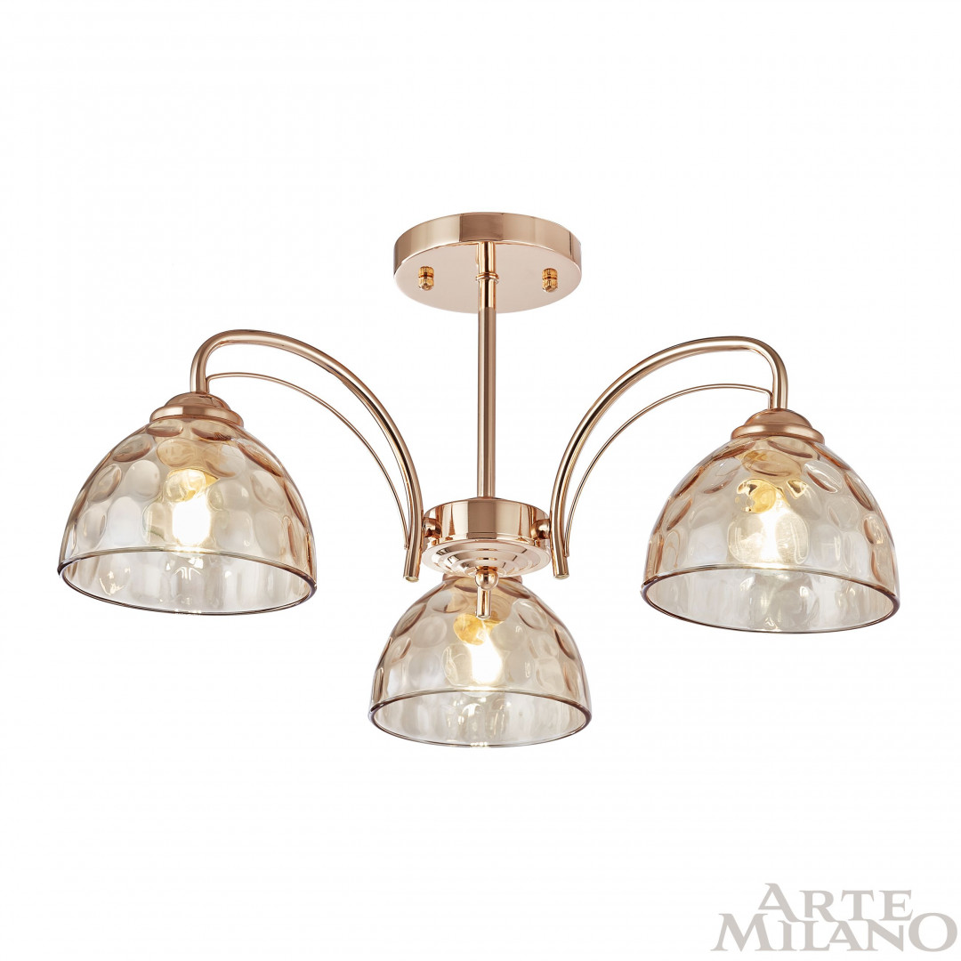 Люстра потолочная с плафонами 332366/3 FGD Arte Milano