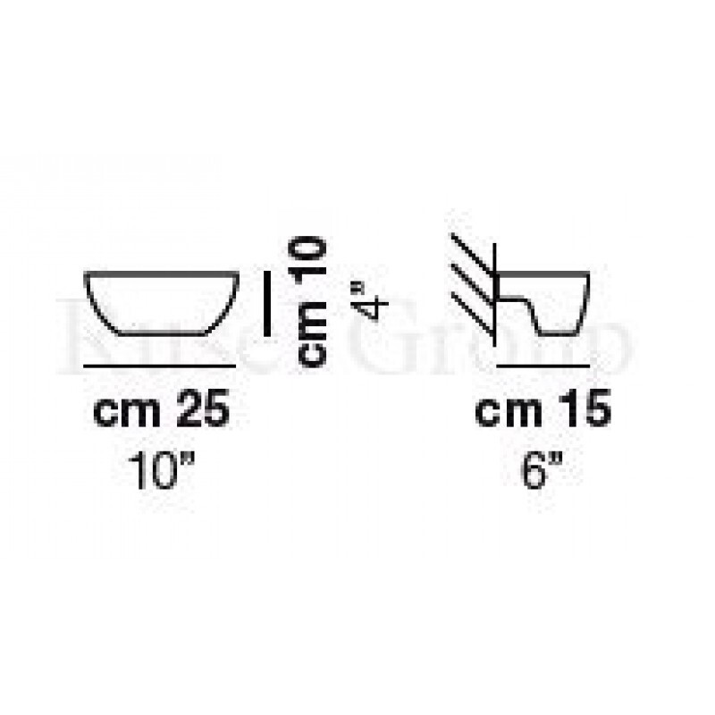 Настенный светильник  Vistosi COCUMIS AP