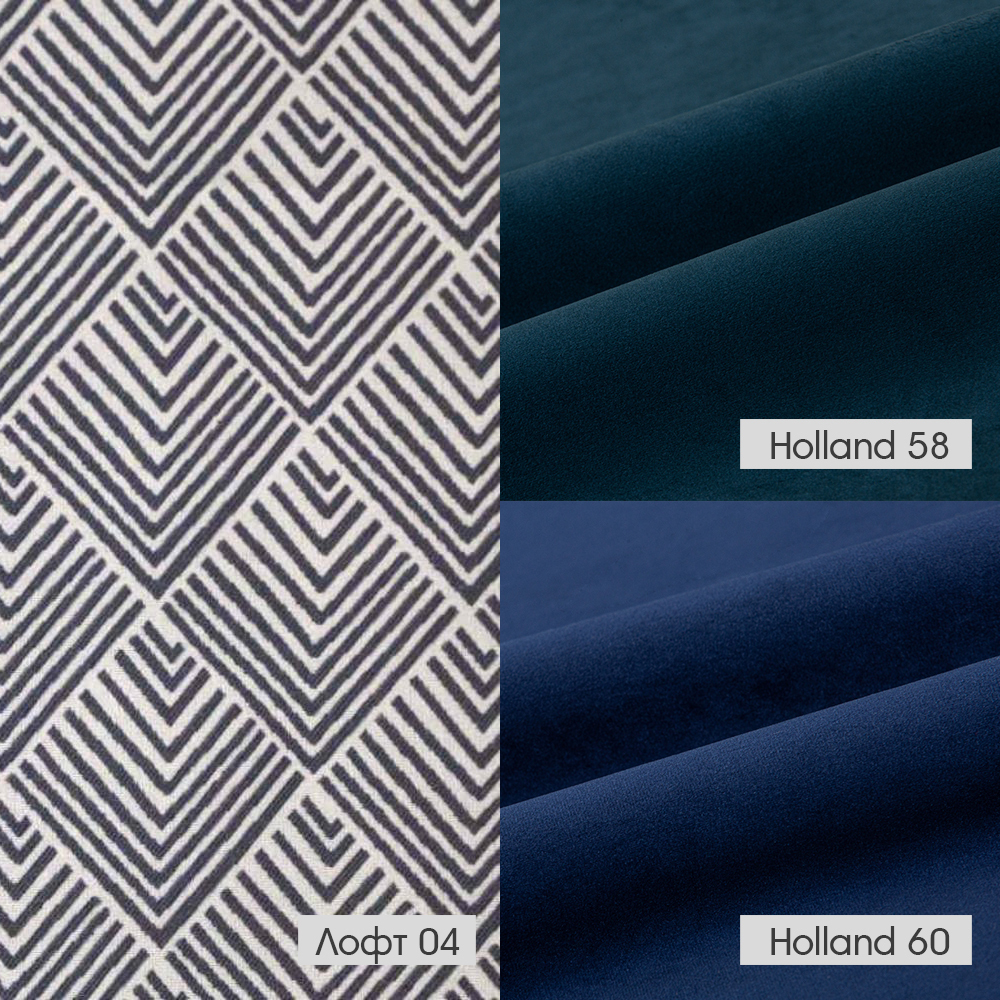 Стул полубарный Dave в комбинаторе с жаккардом, цвет под заказ Bradex Home RF 0395