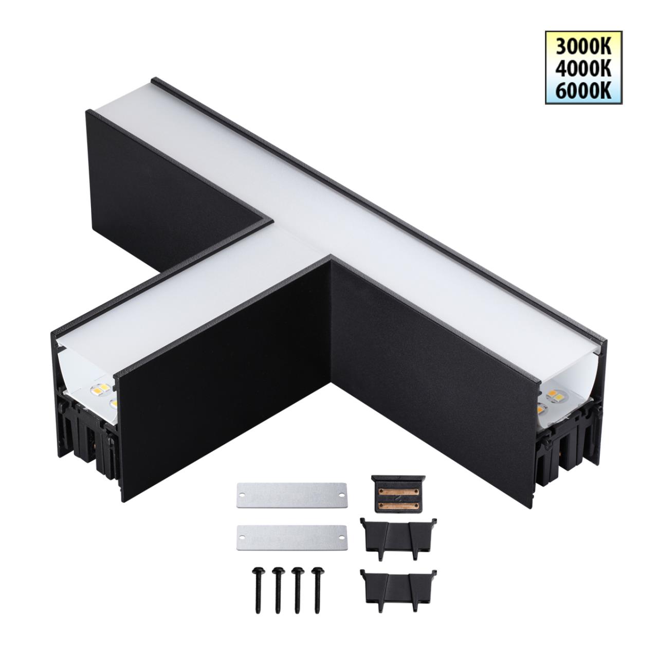 Светильник соединитель «Т» с переключателем цветовой темперетуры Novotech 359611