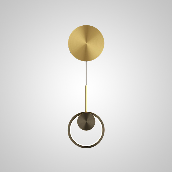 Настенный светильник RISOR BLOCK L1 Black by ImperiumLoft