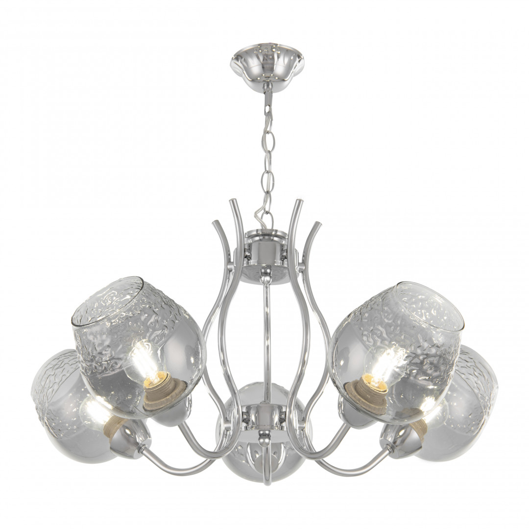 Люстра подвесная с плафонами 337556/5 CR Arte Milano