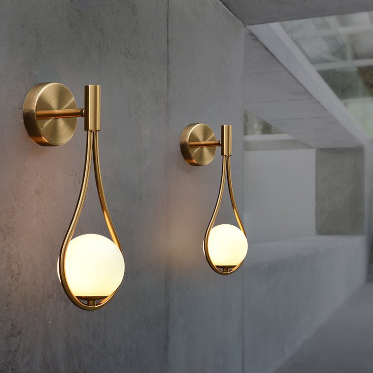 Настенное Бра Hoop Drop Wall Bronze By Imperiumloft