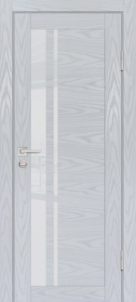 Межкомнатная дверь Graf PSM-8 лунный лакобель Дуб скай серый (2000 х 900)