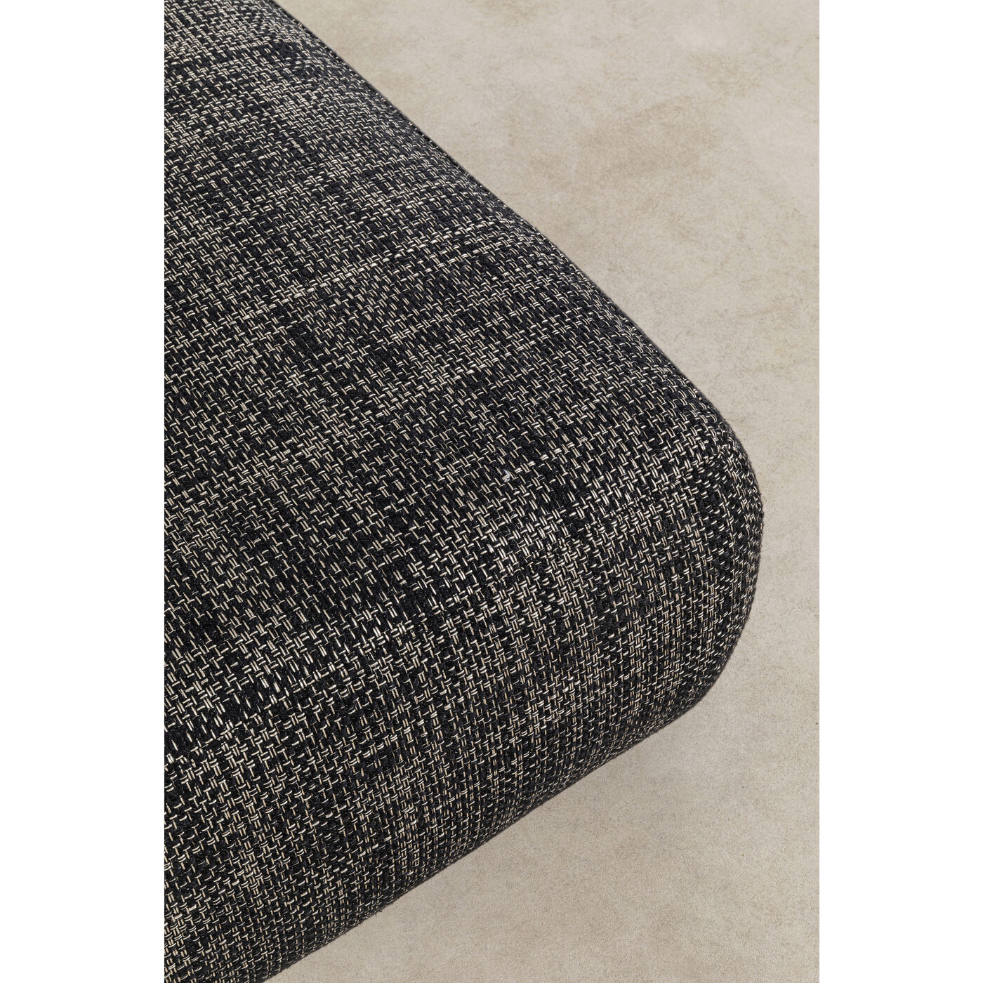 Элемент пуф к дивану Ткань Рогожка KARE Bow 87556