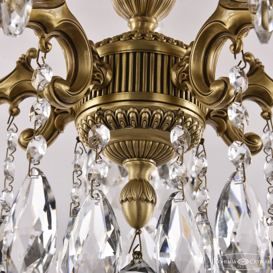 Люстра бронзовая с хрусталём 73102/5/125 A FP