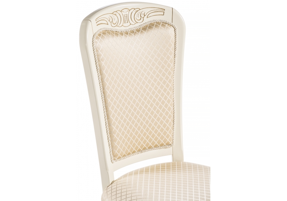 Стул деревянный Woodville Клето патина патина золото / слоновая кость 450685