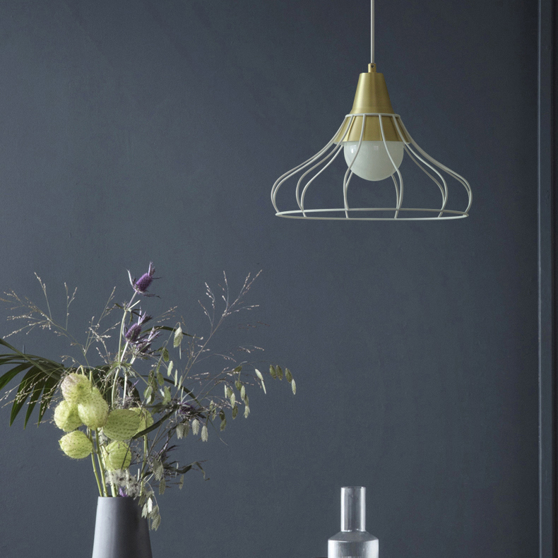 Подвесной светильник GRID4 D23 White by ImperiumLoft