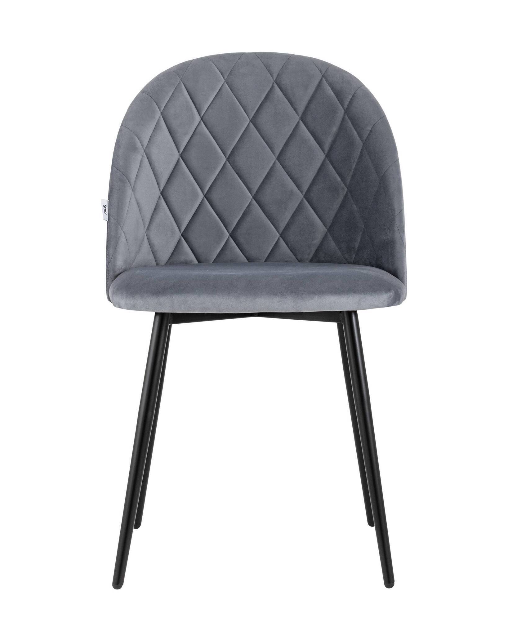 Стул Марсель велюр серый Stool Group