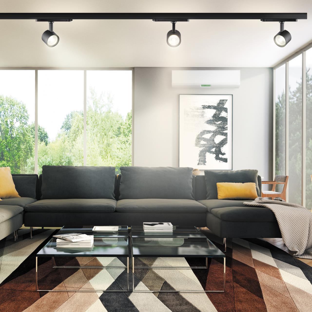 Трёхфазный трековый светодиодный cветильник Novotech 358330