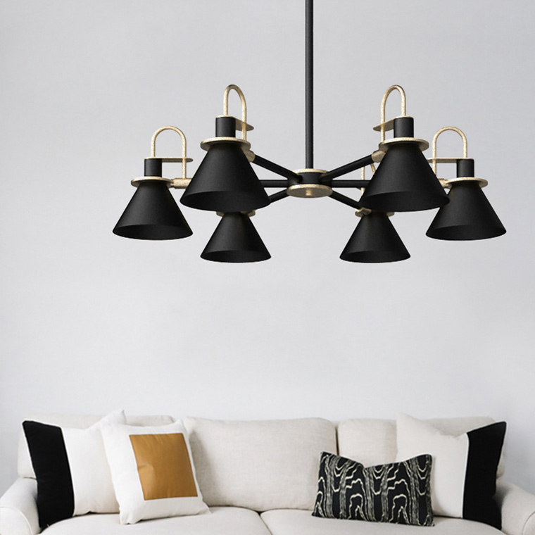 Люстра на штанге CODA D88 Green by ImperiumLoft