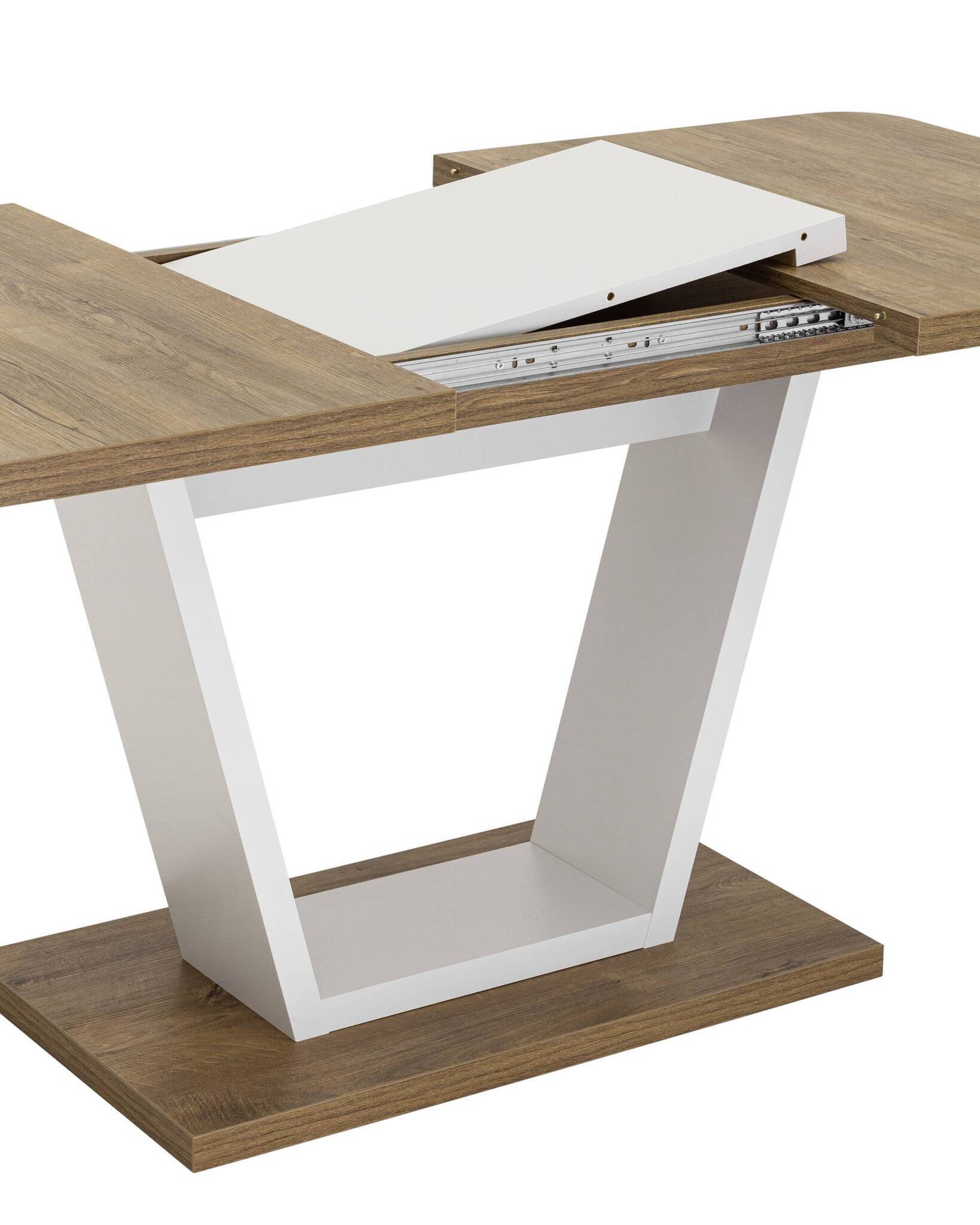 Стол Vector 120-160*80 дуб Ка/пепел Stool Group