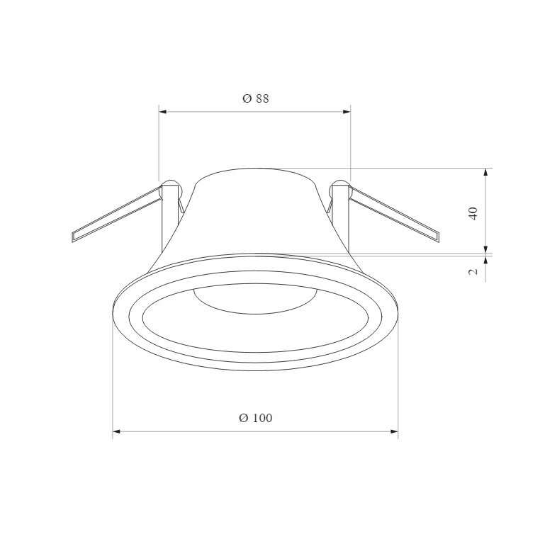 Встраиваемый светильник Elektrostandard 7012 MR16 WH белый
