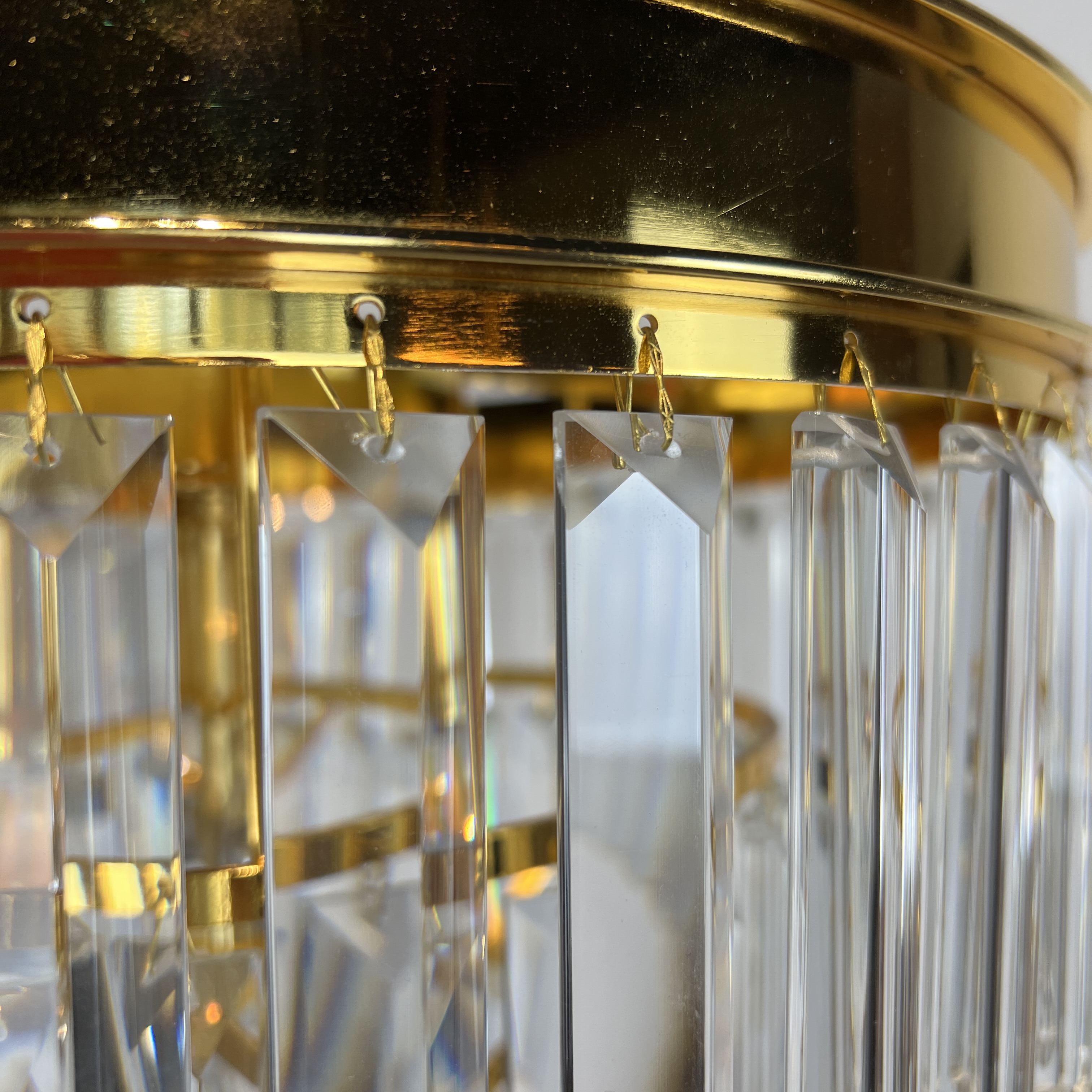 Торшер Rh 1920S Odeon Clear Glass Floor Lamp Gold By Imperiumloft