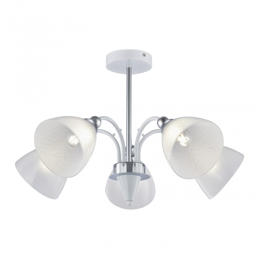 Люстра с плафонами 326008/5 WH+CR Arte Milano
