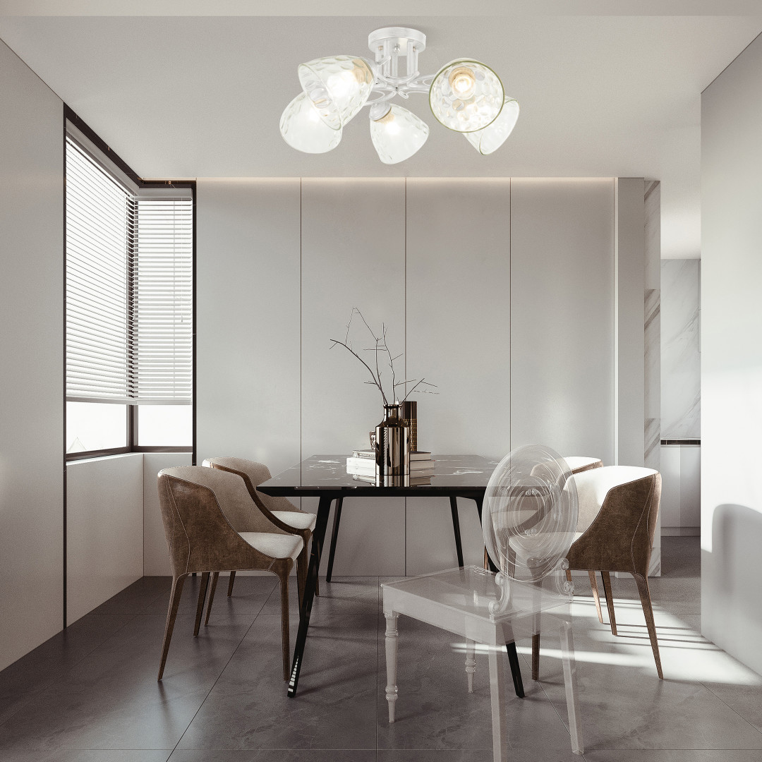 Люстра потолочная с плафонами 338756/5 WT+SL Arte Milano