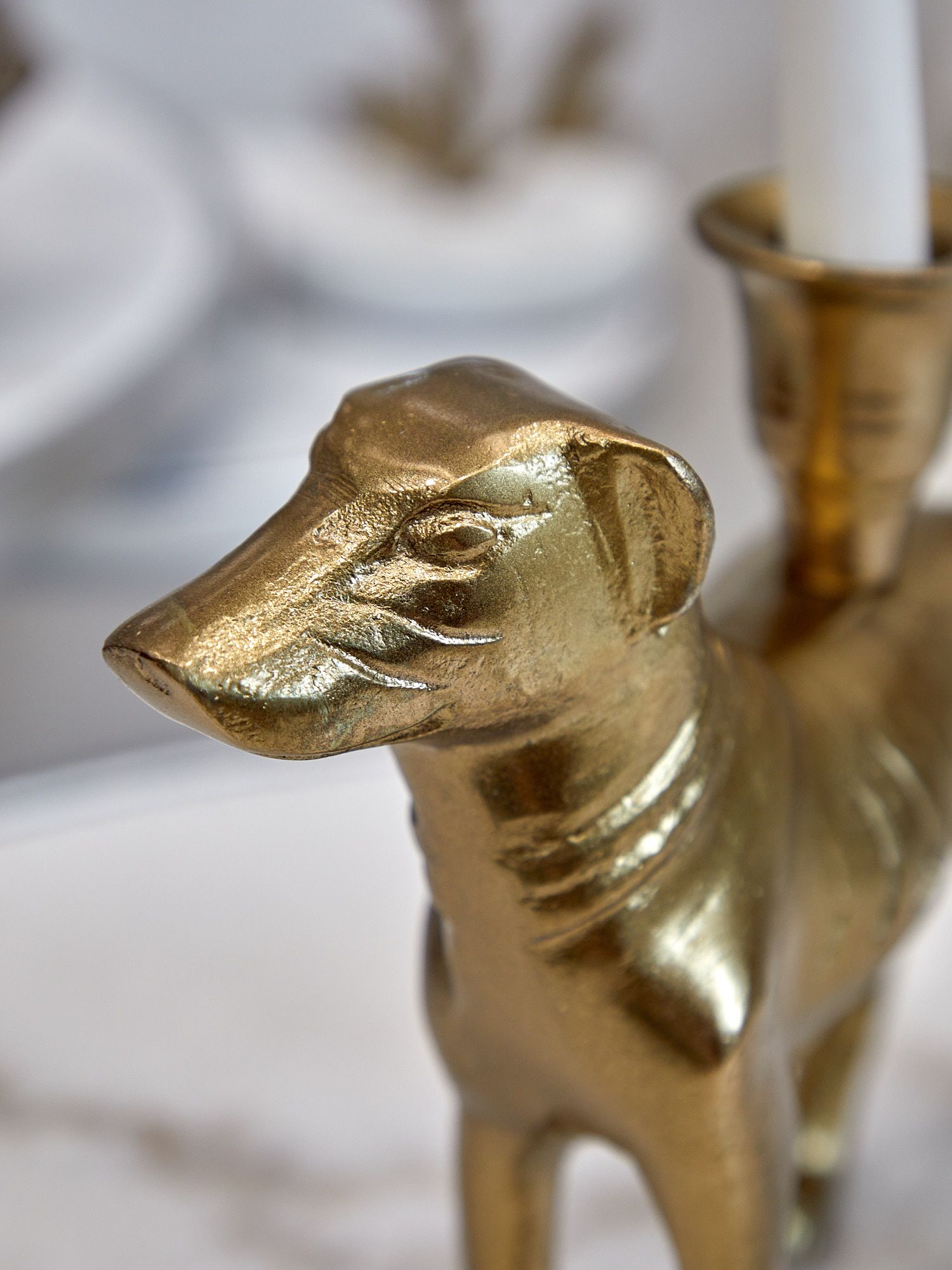 Подсвечник Собачка Glasar D5571