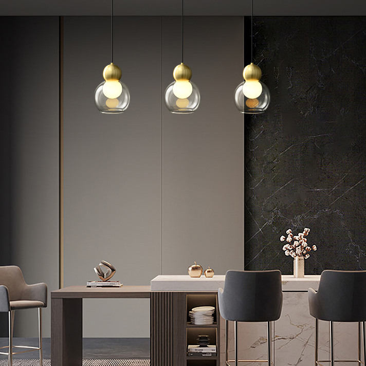 Подвесной светильник FANUEL D10 Brass by ImperiumLoft