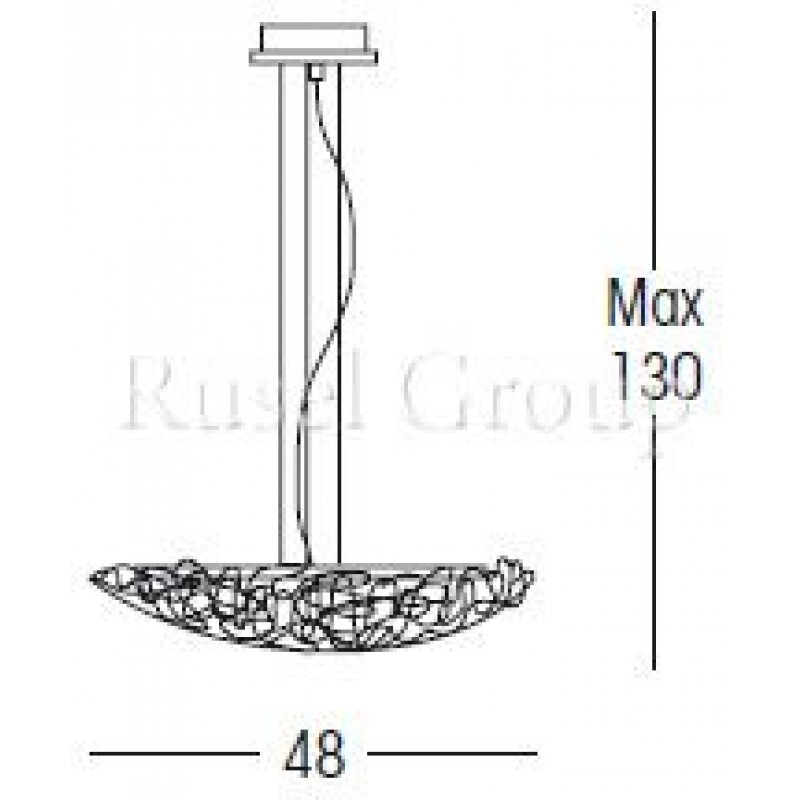 Подвесной светильник Linea Light Artic 6931