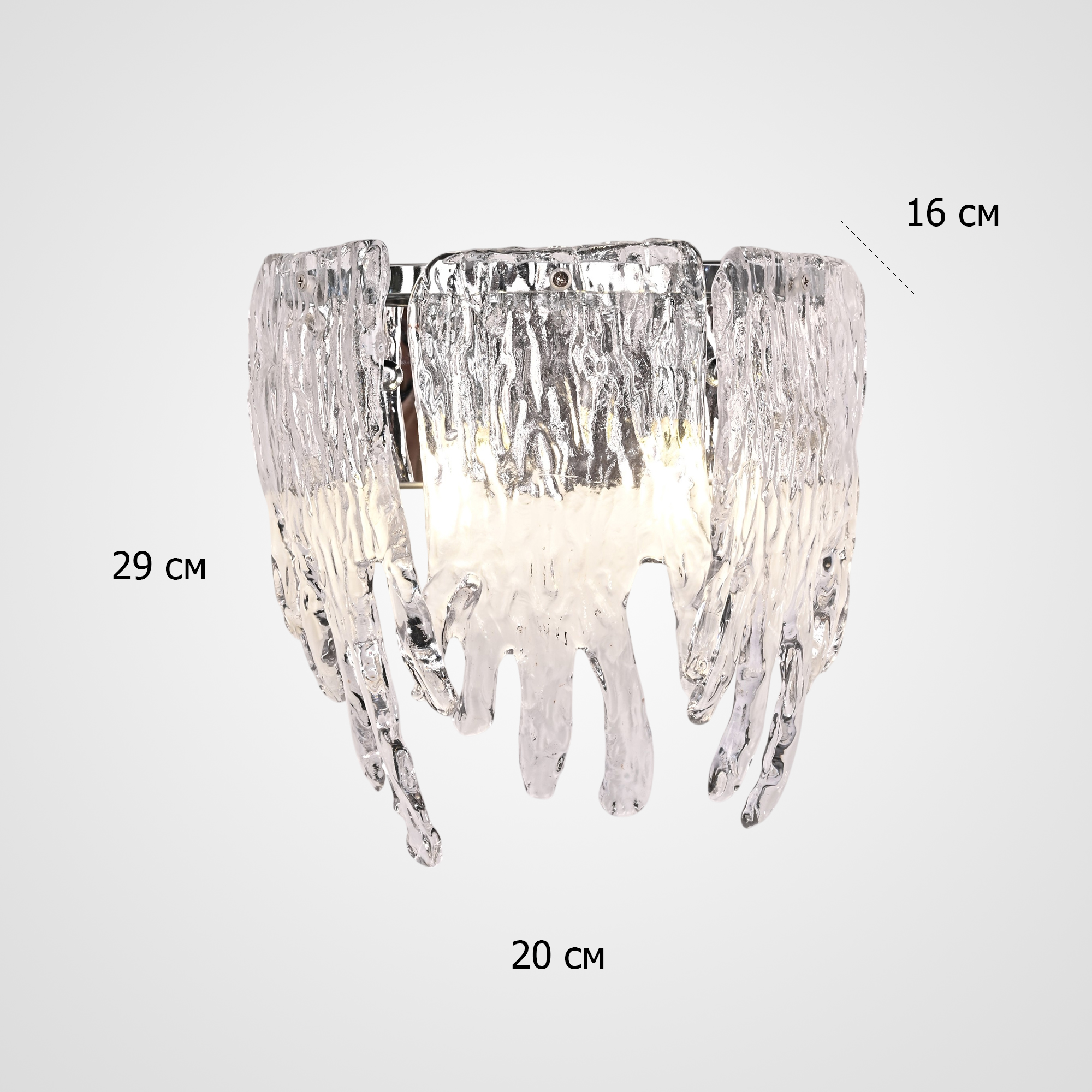Настенный светильник SPRING WALL CHROME by ImperiumLoft