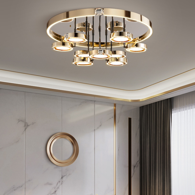 Потолочная люстра SELLIF GOLD D80 by ImperiumLoft
