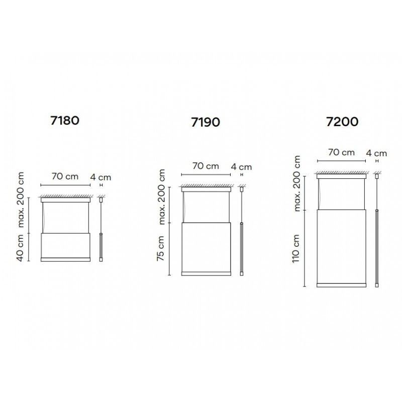 ПОДВЕСНОЙ СВЕТИЛЬНИК  VIBIA Curtain 7200