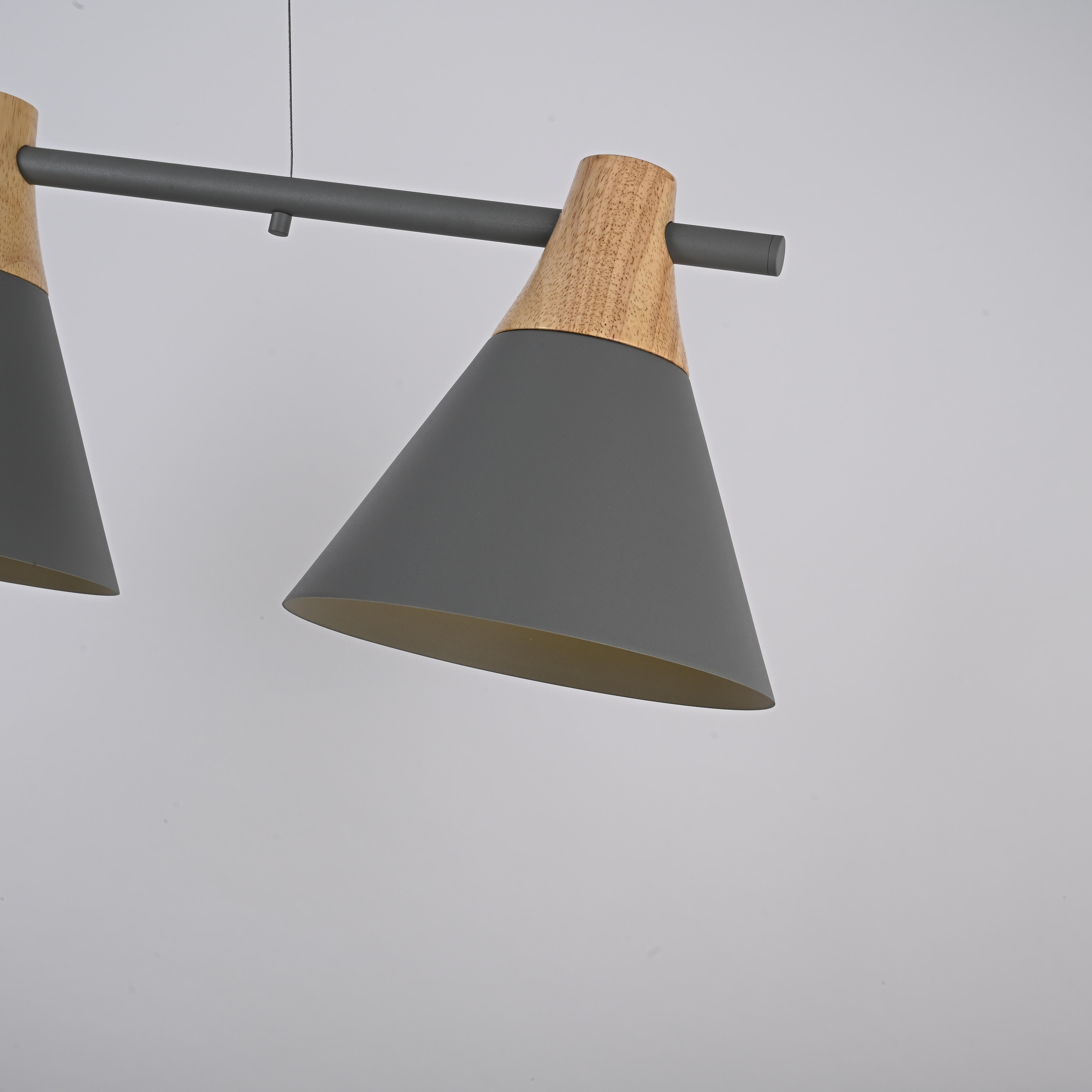 Реечный подвесной светильник NEXT Gray by ImperiumLoft